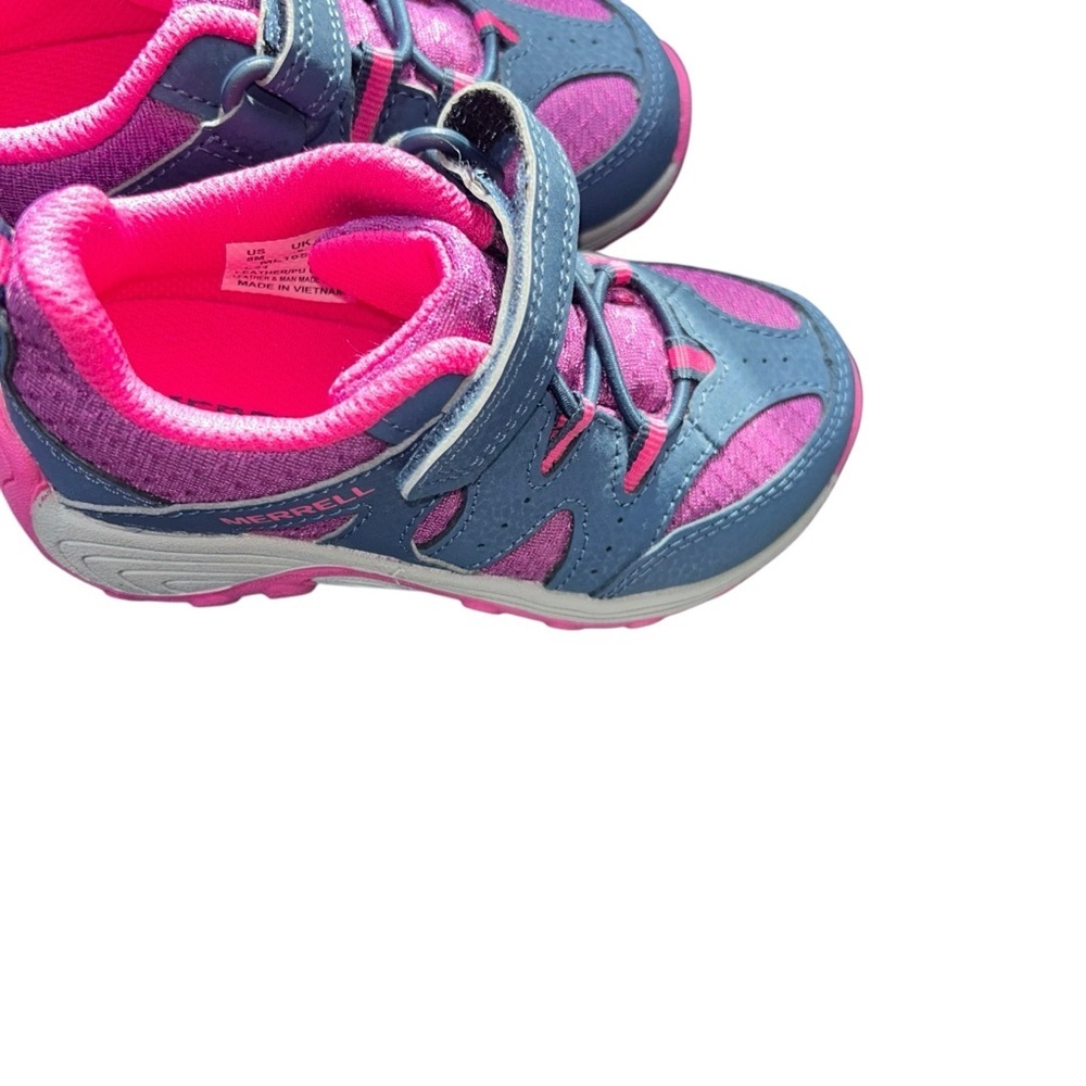 Merrell Outback Low Girls' 2 Hiking pink sneakers kids child size 8